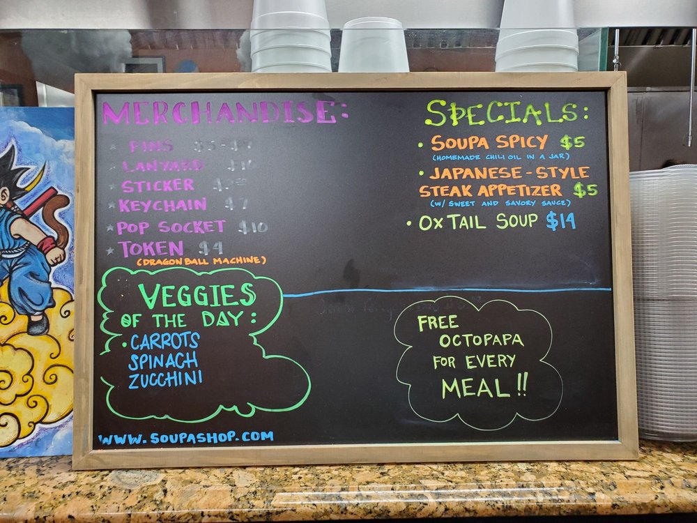 Soupa Saiyan Menu - Image 9
